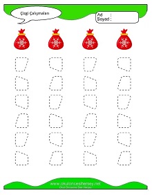 Çizgi Çalışma Sayfaları